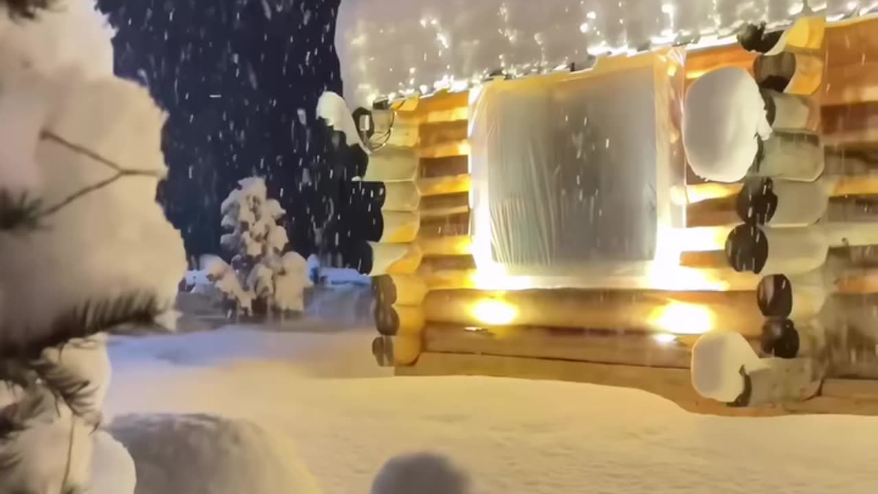 silent ,snowy night ❄️☃️🎄