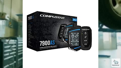 Compustar CS7900-AS All-in-One 2-Way Remote Start and Alarm Bundle w/ 3000 Feet