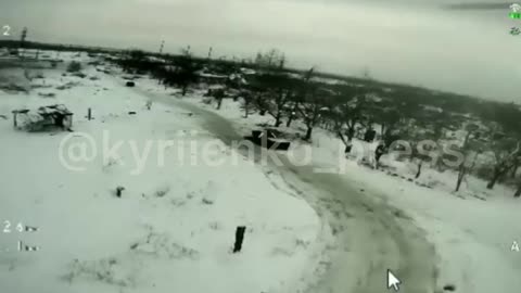 Here is another successful destruction of another Russian ground drone.
