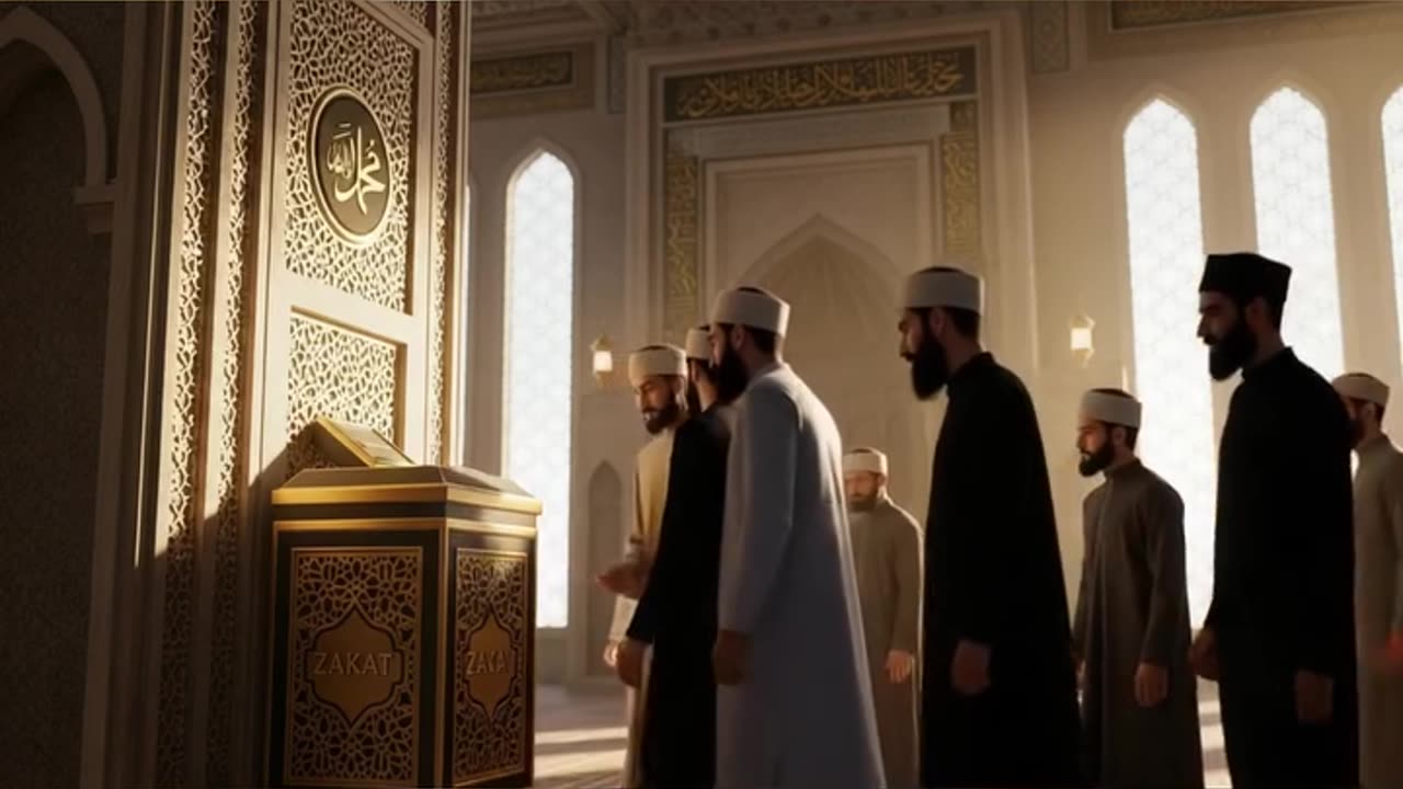 Как милостыня укрепляет общество 🕌🤲 и борется с бедностью? 💛🤝 Смотри короткий фильм 🎥✨ #Милостыня