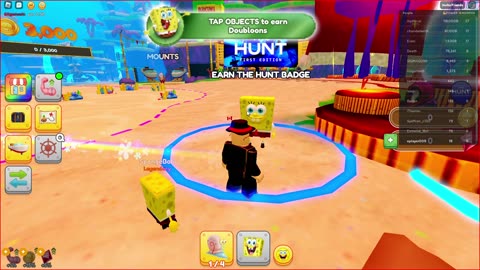 Roblox the hunt Spongebob game