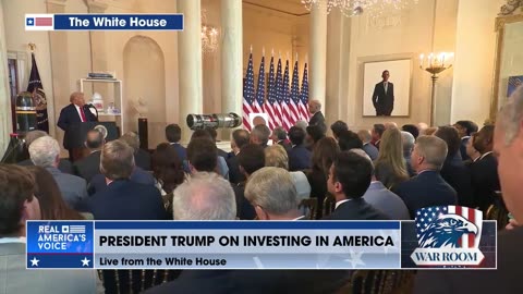 WarRoom Episode 4452 President Delivers Remark On Record Investments In America (WED 4.30.25)