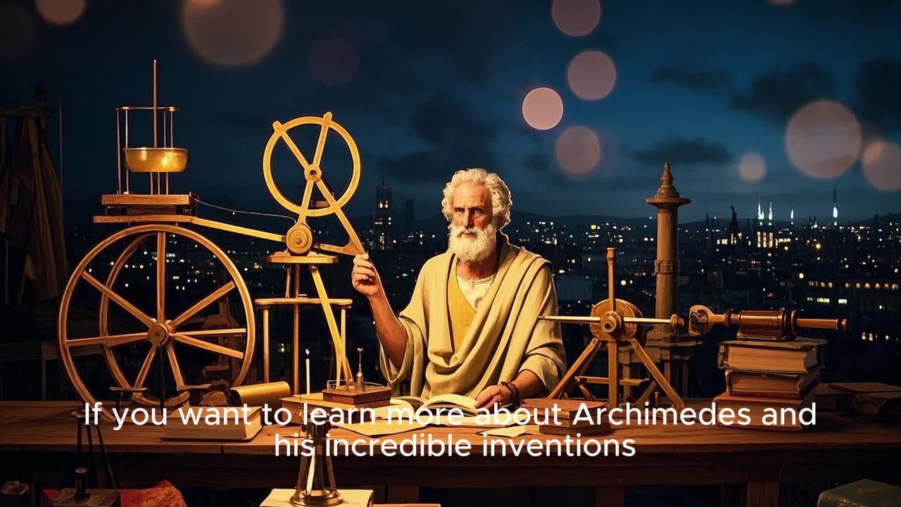 The life story of Archimedes