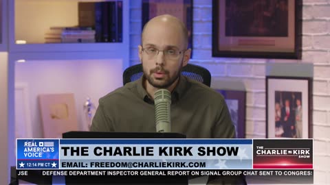 CHARLIE KIRK SHOW ADDRESSES CANDACE OWENS