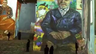 Discover the mesmerizing world of Van Gogh at Atelier des Lumières in Paris #SHORT #fineart