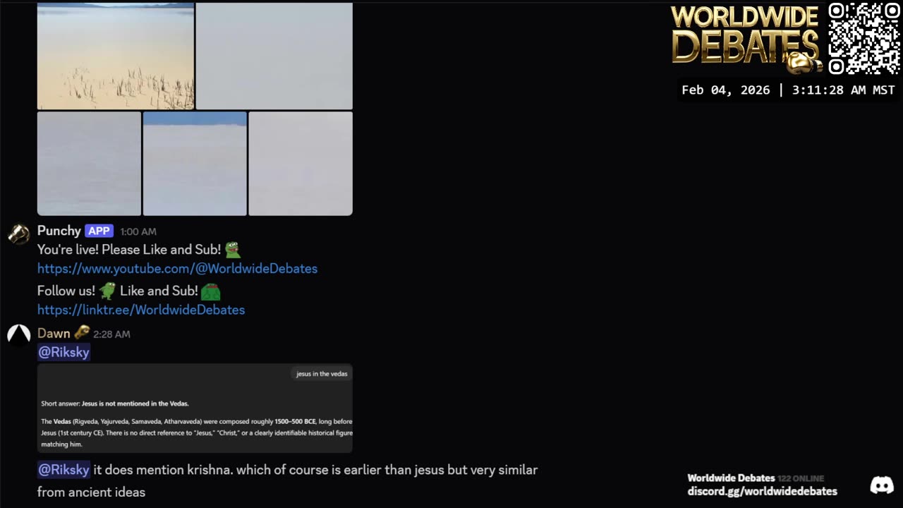 0319 WIDESTREAM - Widestream Debates - YouTube/Twitch/Rumble