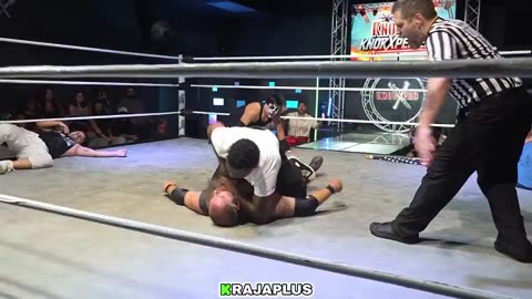 Black attacks stage performance, bears man unconscious