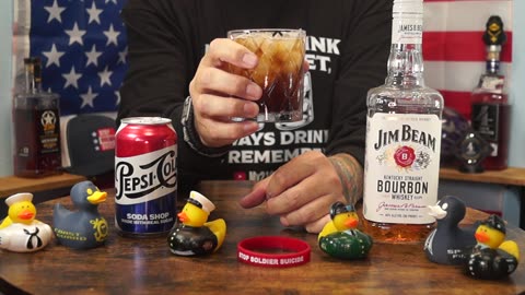 Ronald Denison - Jim Beam White Label Whiskey & Pepsi Cola Soda Shop