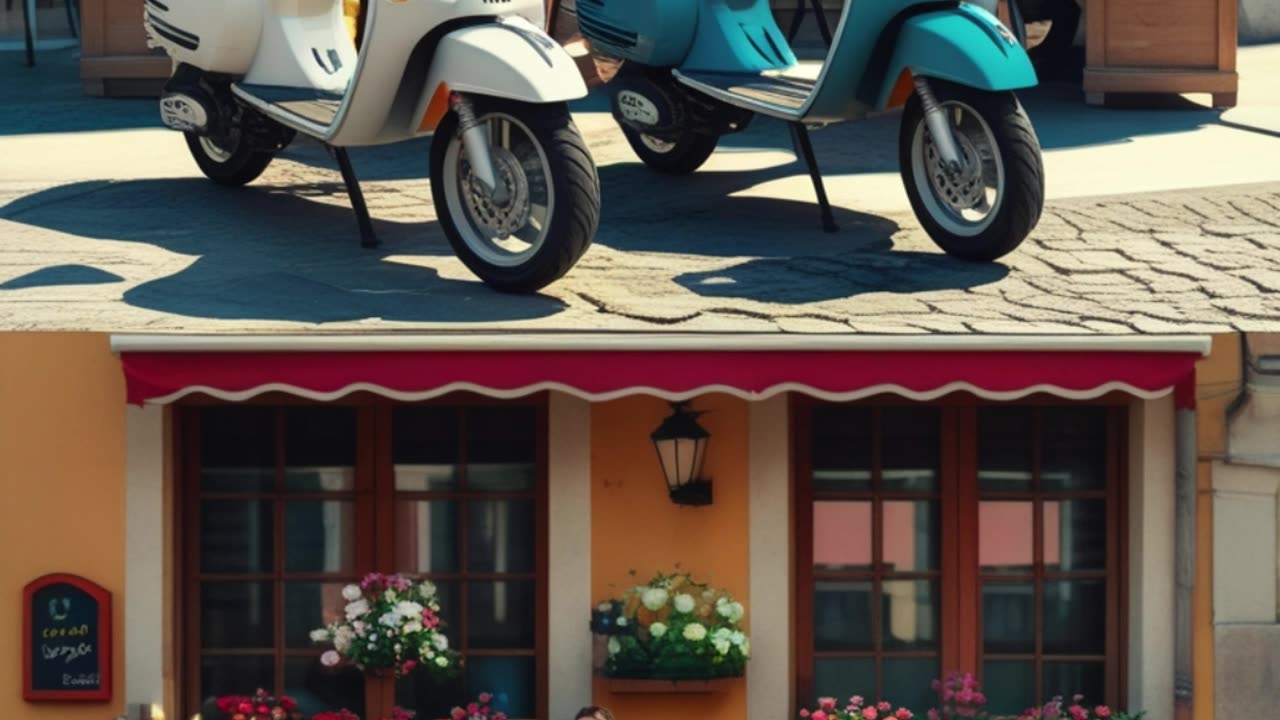 Can You Spot the 1 Difference? Scooter Challenge! 🛴🔍