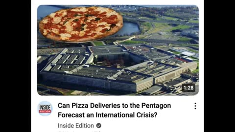 THE CODED MESSAGING IN THIS IS DISTURBING! PENTAGON PIZZA ACTIVITY SEES A SURGE IN TRAFFIC!