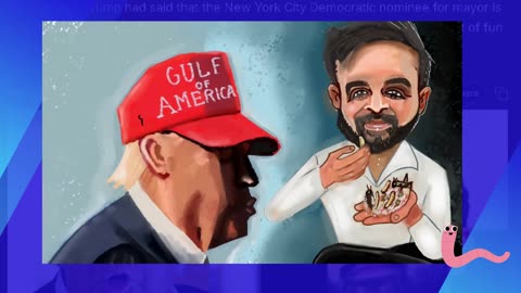 President Donald Trump Political Cartoon ZOHRAN MAMDANI