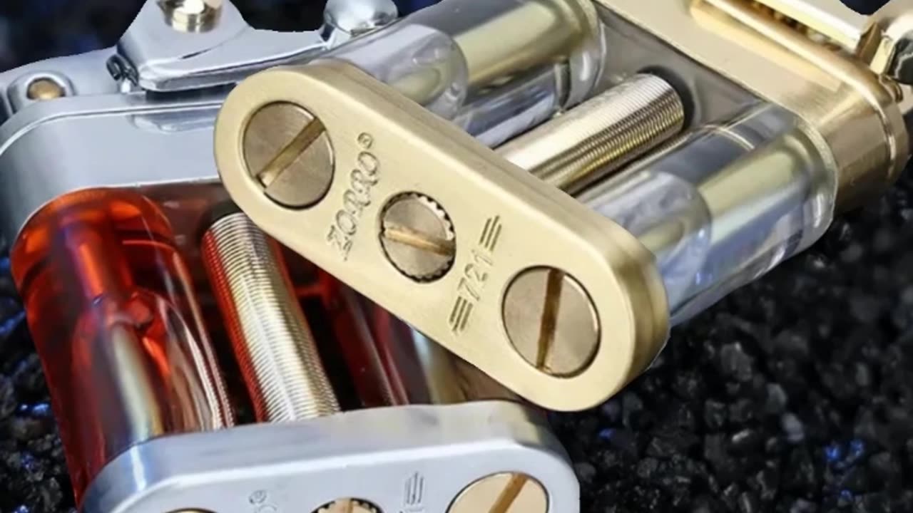 Product Link in Bio⁠ Multi-Fuel Transparent Fluid Kerosene Lighter⁠