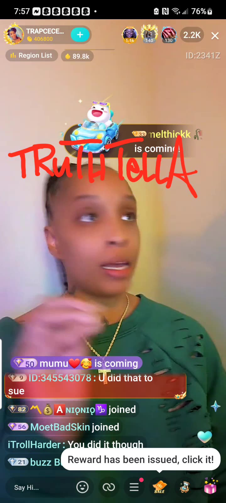 TRAP CECE STILL GOING IN ON NO CAP & HIS NEW JUMPOFF GG