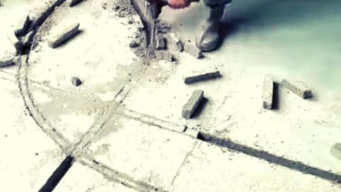 Grooves for Electrical and Plumbing Systems in Renovation😲😆