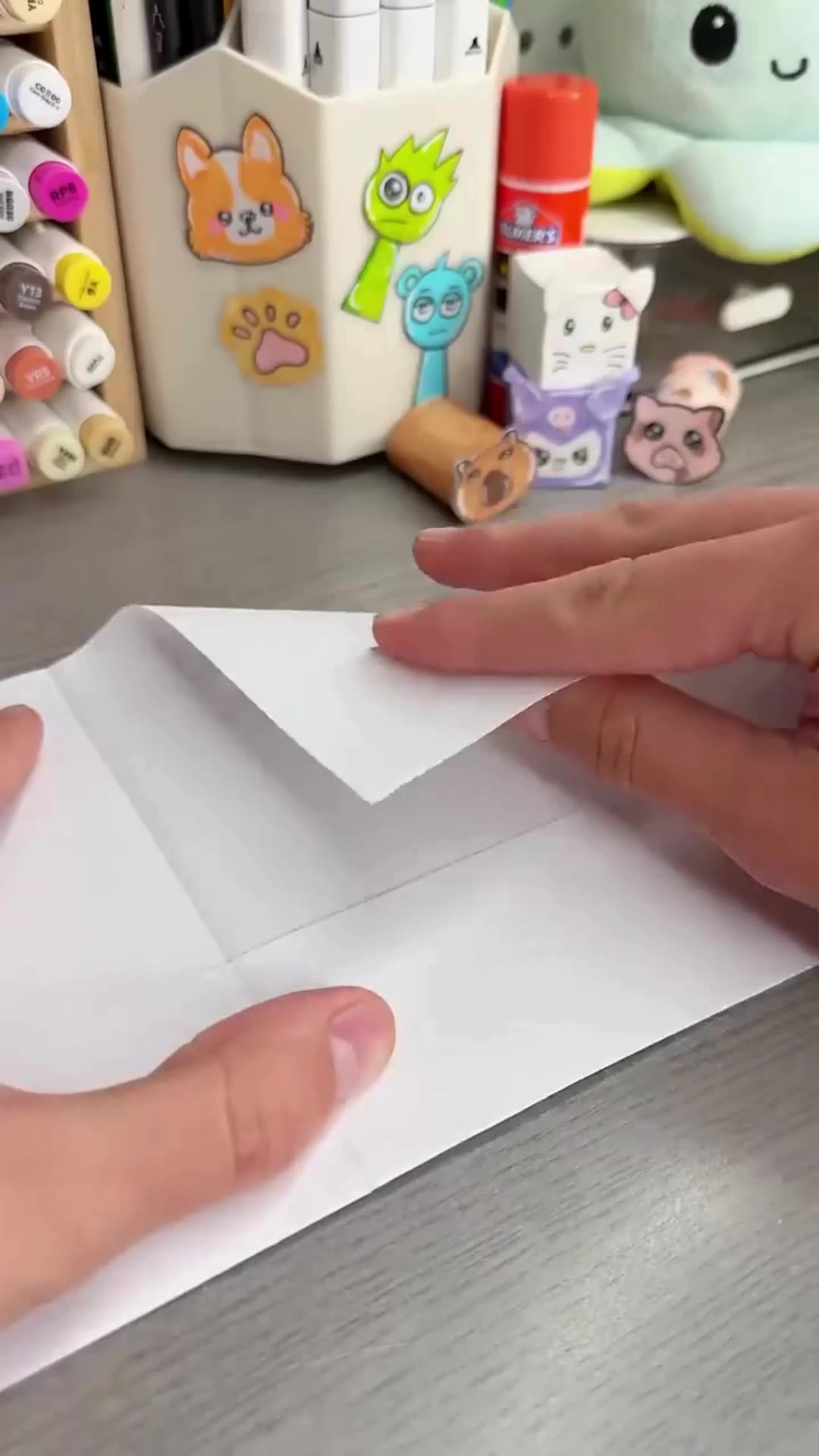 Paper Rumble Game Paper Organizer