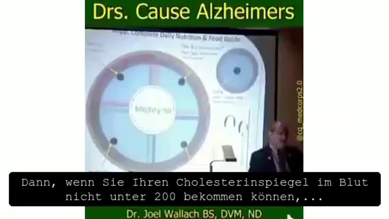 Dr. Joel Wallach zu Alzheimer