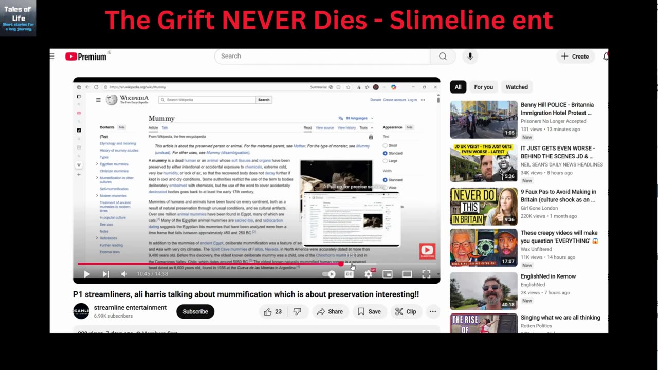The Grift NEVER Dies - Slimeline ent