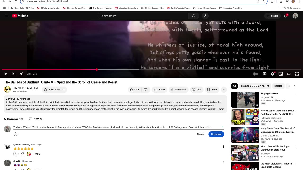 GY6TN\Brin Davis Jr Doxing Me at UncleSam.im Channel\Cuthbert approves