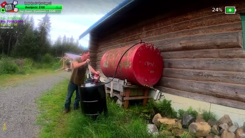 🟢Food Trailer Content Isolated Village Alaska !Real !Homestead Middle of the WOODS. 15 miles gravel roads to No where!!