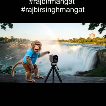 Blogger_Monkey_at_Nagara_Falls