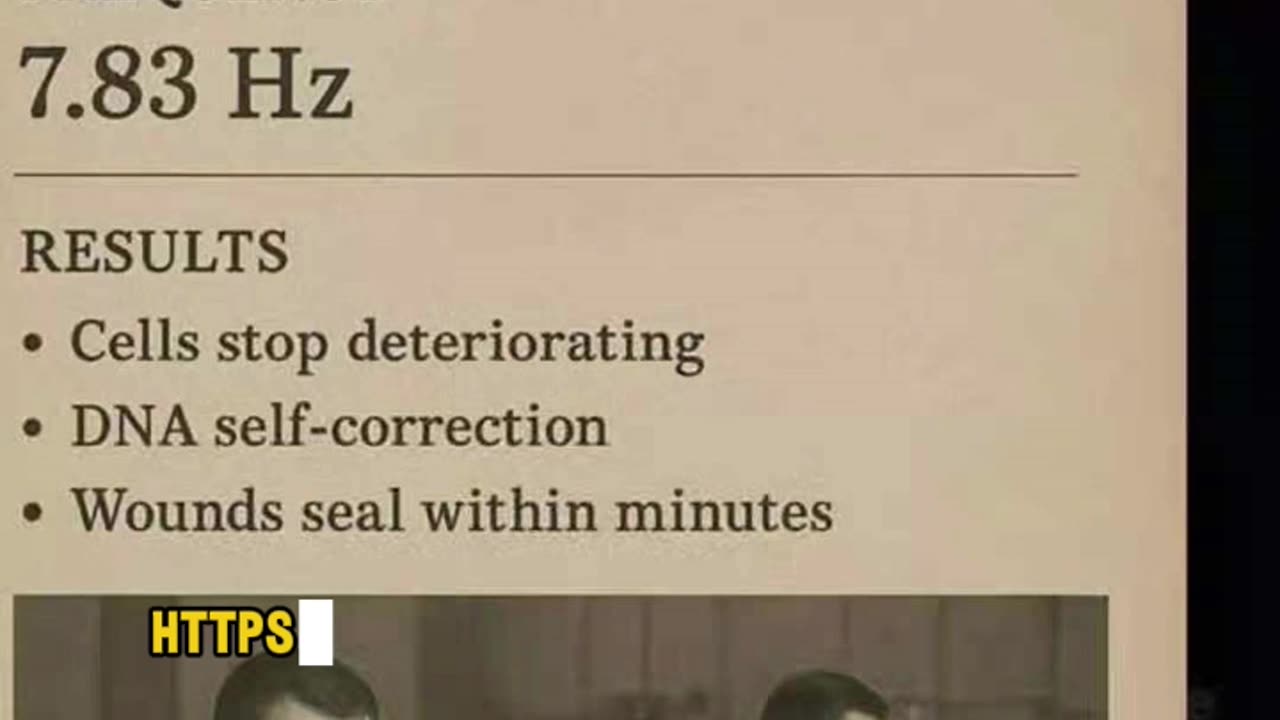 The frequency 7.83 Hz is the Schumann Resonance