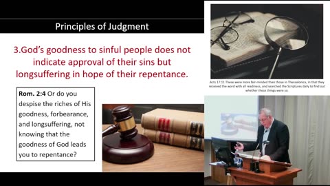 Principles Of God's Eternal Judgment
