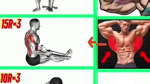 Big back exercises 🔥 shorts shortvideo gym