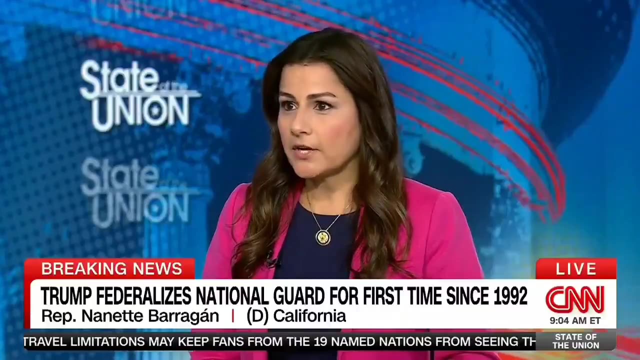 Rep Nanette Barragan Is Concerned About National Guard Bringing Safety