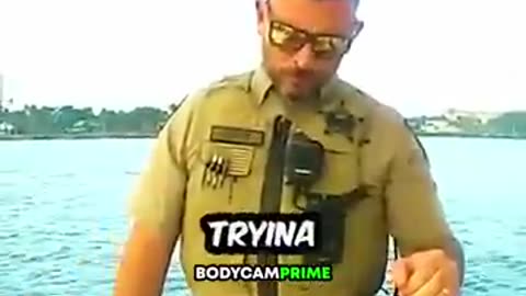 He Jumped The Bridge to Avoid Arrest