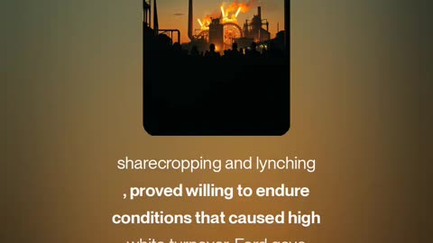 Henry Ford, Industrialist, Not Agitator