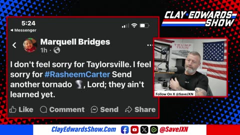 TAYLORSVILLE TORNADO TRAGEDY, RASHEEM CARTER CASE, SQUATTERS BILL & MORE (Ep #939)