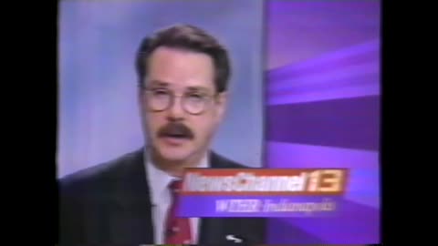 October 11, 1994 - Tom Cochrun WTHR 11 PM News Promo & Bumper