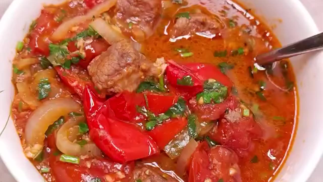 Beef with vegetables