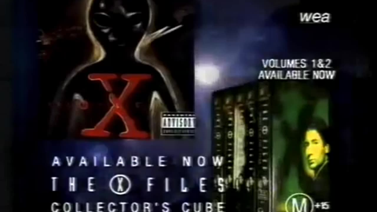 The X-Files: Songs in the Key of X Commercial 1996