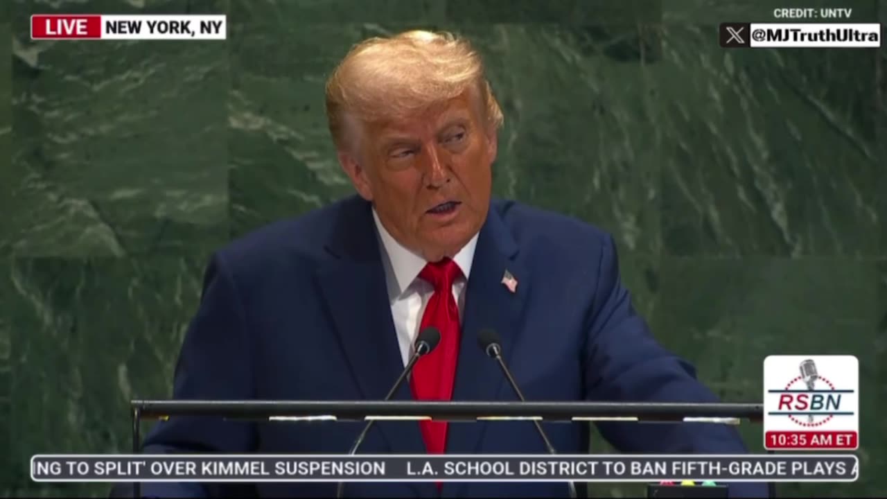 We have Reasserted that America Belongs to the American People, YOU’RE DESTROYING YOUR COUNTRIES