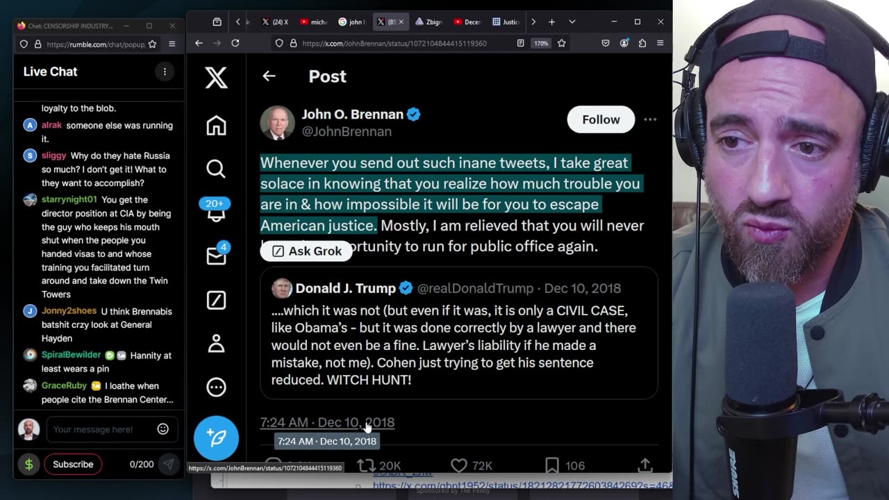 The Strange Ties Between John Brennan and Ryan Routh