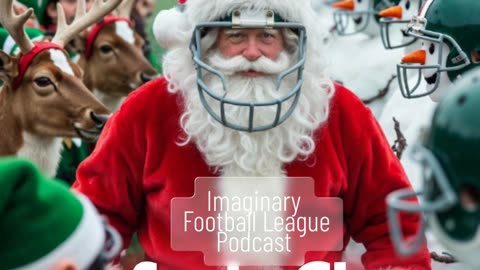 Santa Claus Vs Scrooge Holiday Christmas Fantasy Football Podcast Game