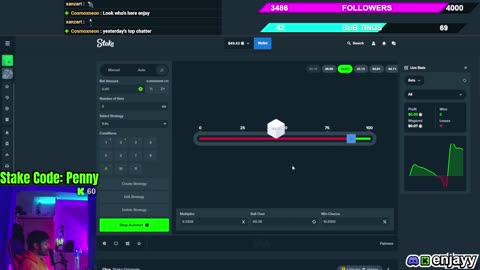 THIS DICE STRATEGY PAID MASSIVE | STAKE LIVE
