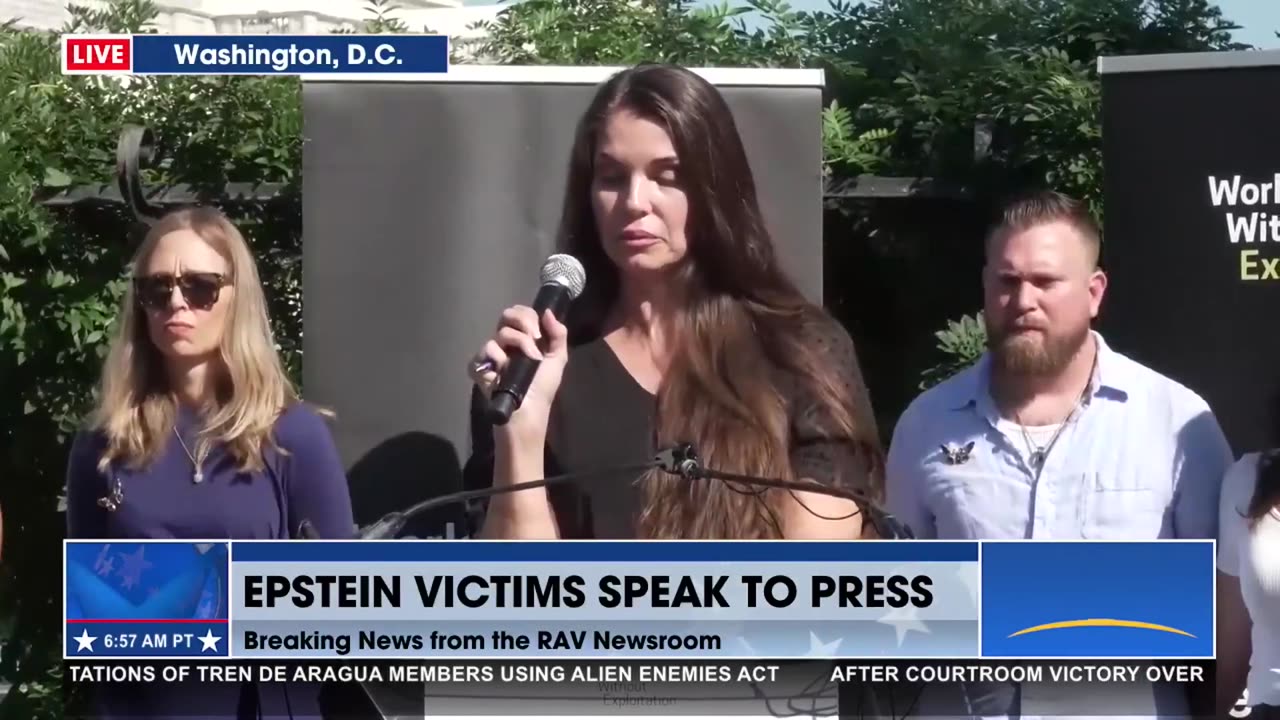 HAPPENING NOW: EPSTEIN VICTIMS SPEAK