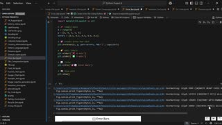 Create Error Bars in Python