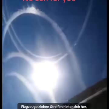 Samoloty rysują za sobą paski, które nie znikają - ale się rozprzestrzeniają deformacja, sieć