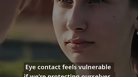 Why Eye Contact Feels So Uncomfortable?
