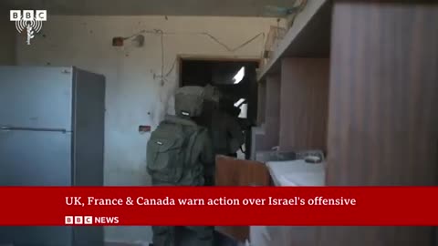 Uk, France and canada threaten action against Israel over gaza offensive