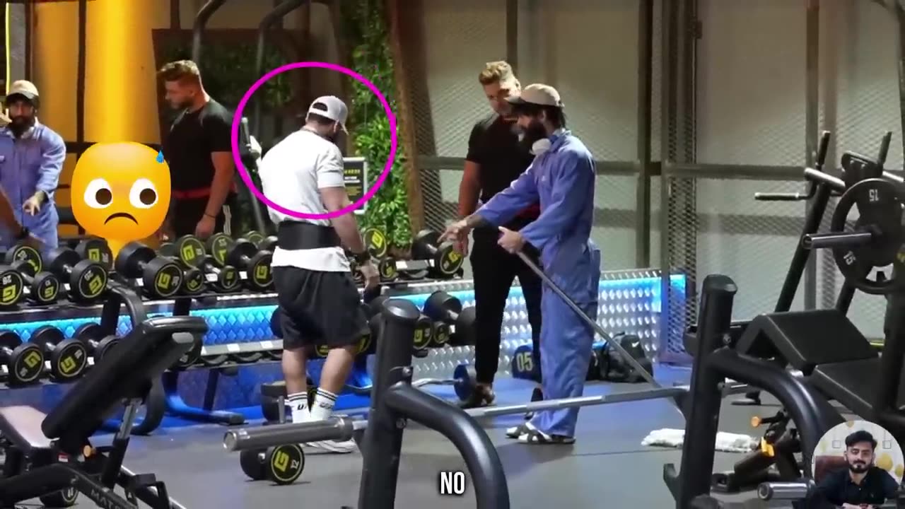 ELITE Powerlifter ANATOLY Use 32kg Mop in a GYM😲| Pretended to be a CLEANER