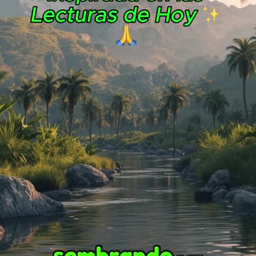 🙏✨Oración Inspirada en las Lecturas de Hoy ✨🙏