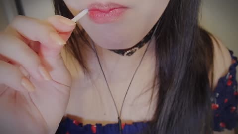 ASMR CANDY EATING & Lips 🍭