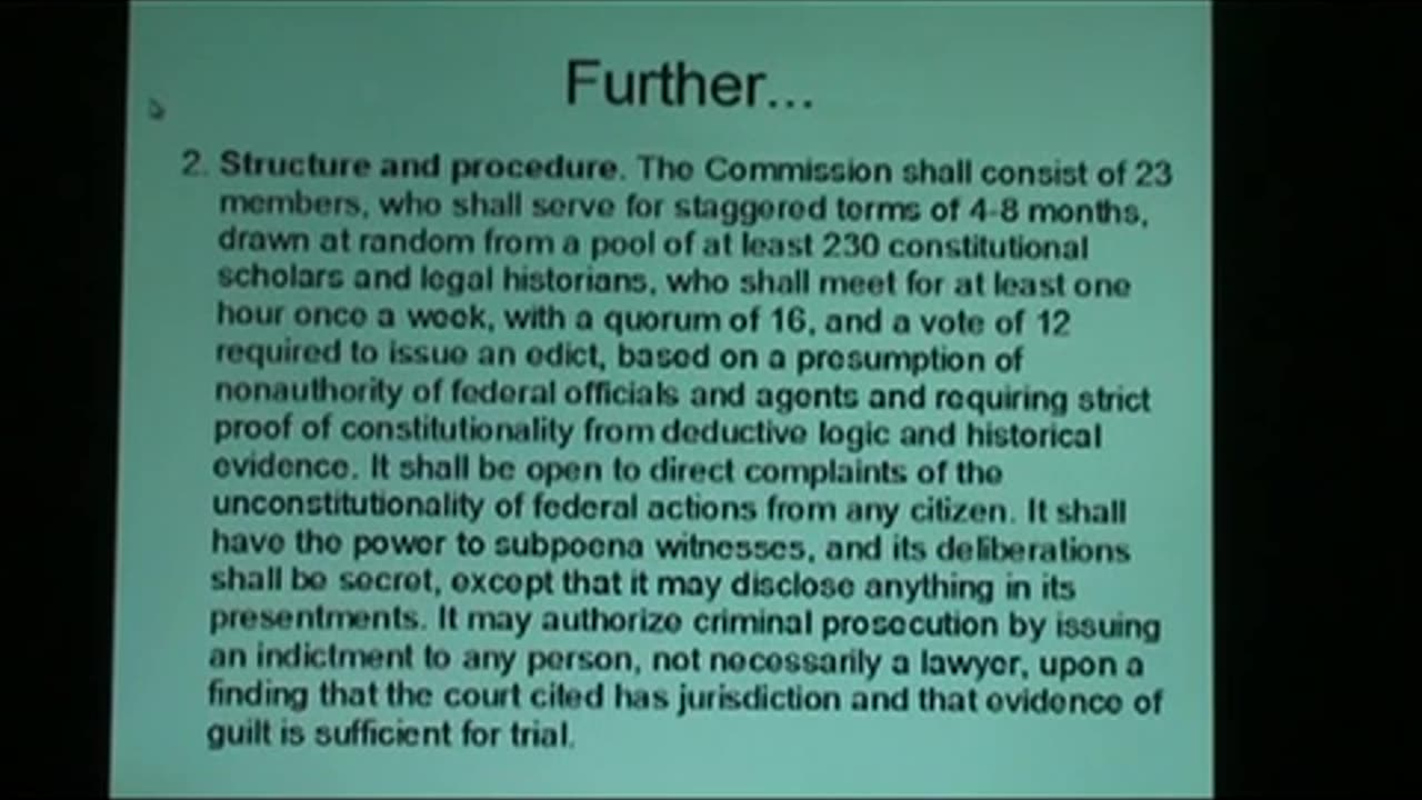 Nullification Commission proposal