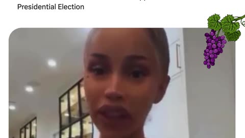 Cardi B Discusses Her Decision To Support Kamala Harris In The Presidential Election