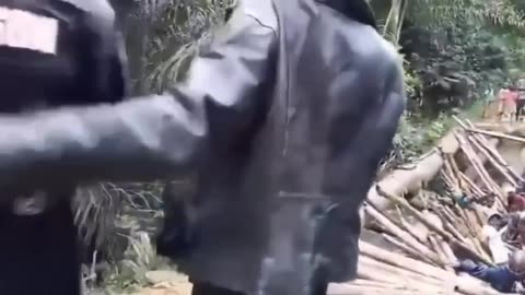 Kongo bridge collapses during inauguration