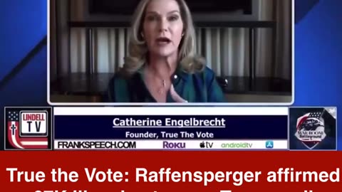 Raffensperger Knew And Certified The Votes Anyway